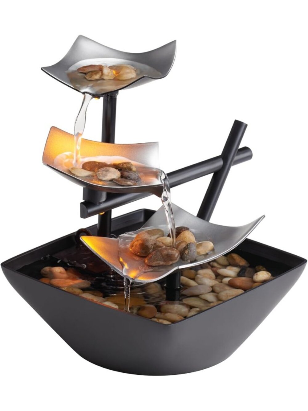 Soothing Tabletop Water Fountain for Home Décor | Relaxing Sound Machine